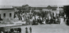 Immigrants arriving at the Eureka, SD, train depot. Courtesy of Eureka Pioneer Museum, Eureka, SD, and North State University Library, Aberdeen, SD.