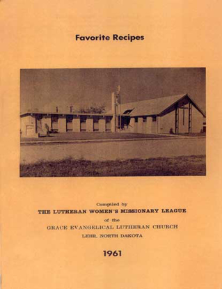 Cover of Favorite Recipes: Grace Lutheran Church