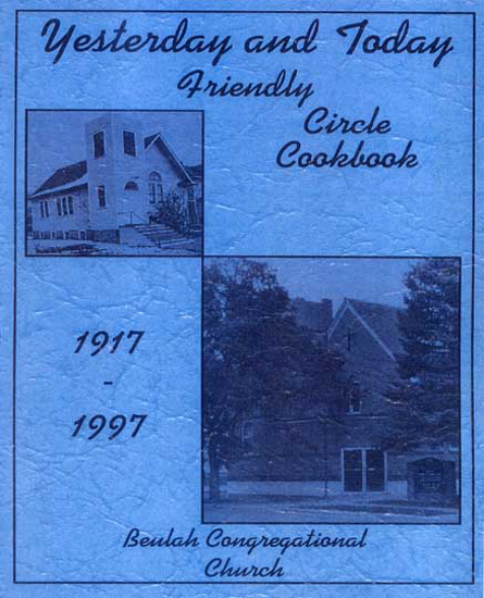 Cover of Yesterday and Today: Friendly Circle Cookbook 1917