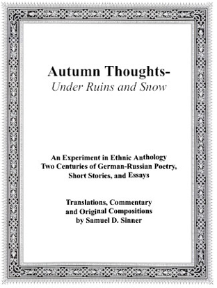 Cover of Autumn Thoughts -- Under Ruins and Snow