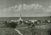 View of Leipzig, Bessarabia and its church completed in 1908.
