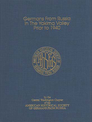 Cover of Germans from Russia in the Yakima Valley
