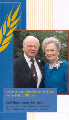 Cover of Arthur E. & Cleora Reuscher Flegel Interview DVD
