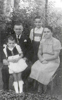 Edith, Jacob, Werner and Marie Grosshans, Herscheid, Germany, 1945.