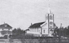 St. Michael's Church and rectory, Tramping Lake, Saskatchewan.