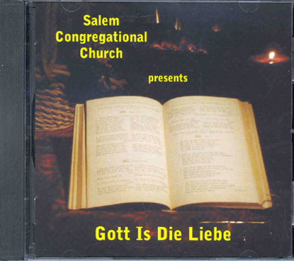 Picture of Salem Congregational Church Presents "Gott Is Die Liebe" CD