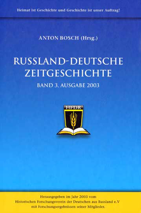Title of Russland-Deutsche Zeitgeschichte: Band 3, Ausgabe 2003