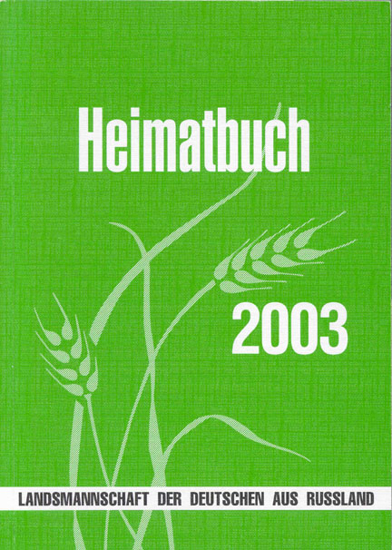 Picture of Heimatbuch der Deutschen aus Russland, 2003