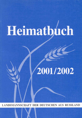 Title of  Heimatbuch der Deutschen aus Russland, 2001 - 2002
