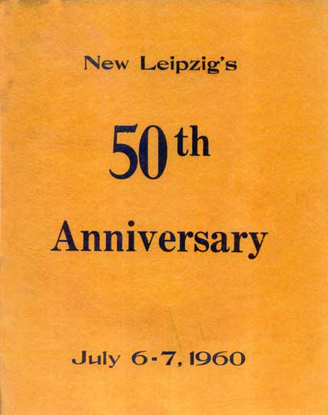 Cover of New Leizpig's 50th Anniversary: 1960