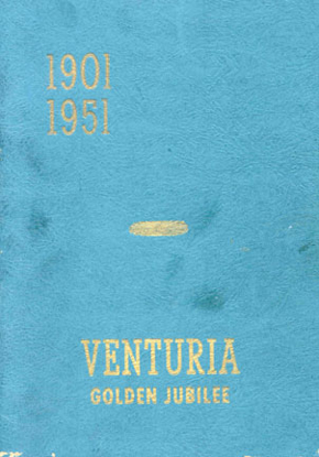 Cover of Venturia, North Dakota Golden Jubilee: 1901 - 1951