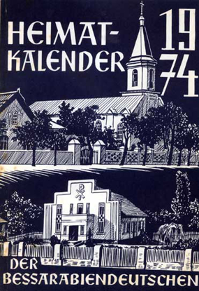 Cover of Bessarabischer Heimatkalender 1974