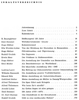 German text of the Table of Contents