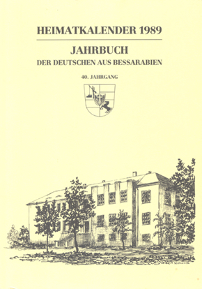 Cover of Bessarabischer Heimatkalender 1989