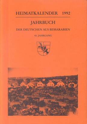 Cover of Bessarabischer Heimatkalender 1992