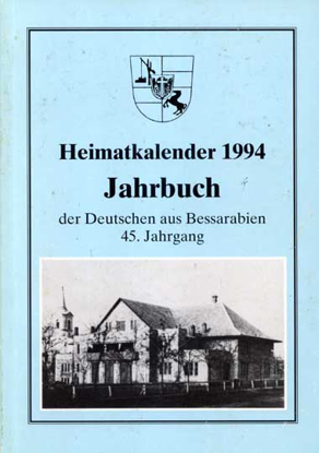 Cover of Bessarabischer Heimatkalender 1994