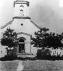 The Krasna church after steeple was removed.