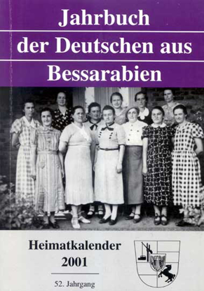Cover of Bessarabischer Heimatkalender 2001: Jahrbuch der Deutschen aus Bessarabien