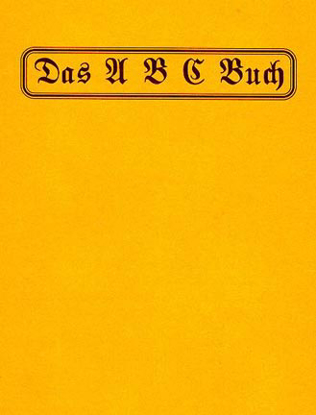 Cover of DAS A B C Buch