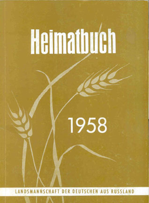 Cover of Heimatbuch der Deutschen aus Russland, 1958