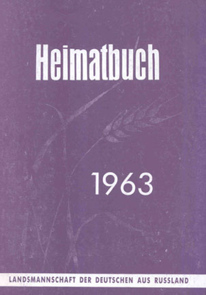 Cover of Heimatbuch der Deutschen aus Russland, 1963