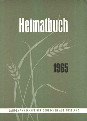 Cover of Heimatbuch der Deutschen aus Russland, 1965