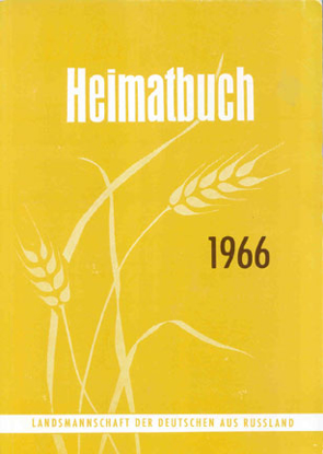 Cover of Heimatbuch der Deutschen aus Russland, 1966