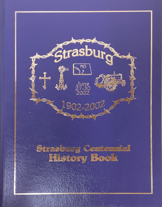 Cover of Strasburg Centennial History Book: 1902-2002
