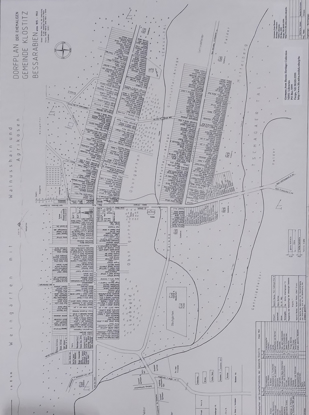 Klostitz: Village map of 1940