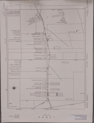 Lunga: Village map of 1940