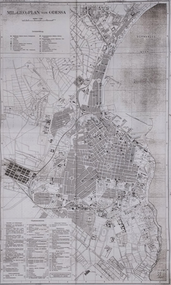 Odessa (Military Geographic Topography): Map of 19