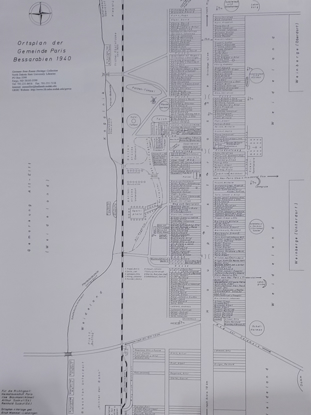 Paris: Village map of 1940