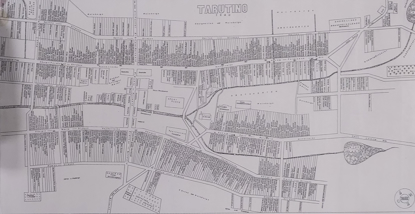 Tarutino (version A): Village map of 1940