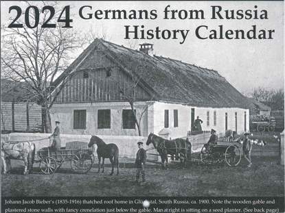 Front Cover of 2024 Germans from Russia History Calendar