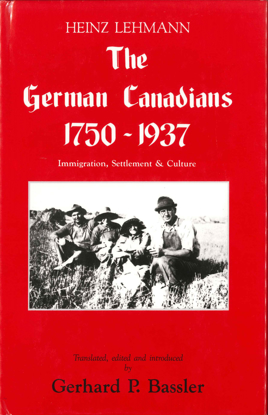 Front Cover of German Canadians 1750-1937