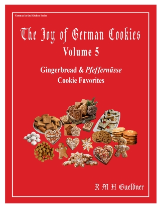 Cover of book showing different types of cookies