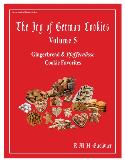 Cover of book showing different types of cookies